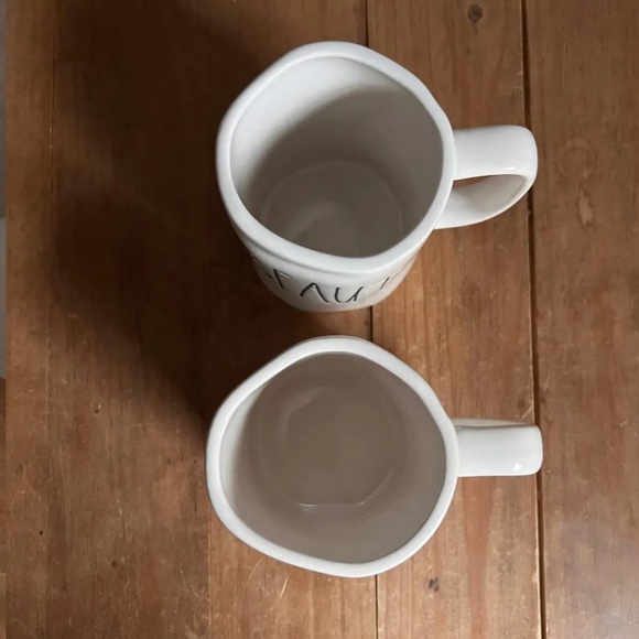 Rae Dunn Beauty and the Beast Mugs - Picture 3 of 4